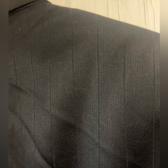 Millienium button Men’s black suit coat jacket 42 striped nwot blazer in USA - Picture 4 of 7